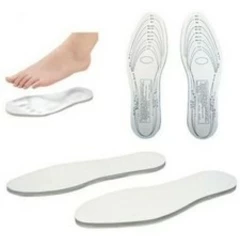1 Pair MEMORY FOAM Insoles Odour Control Inserts Unisex Ladies Men GIFT UK