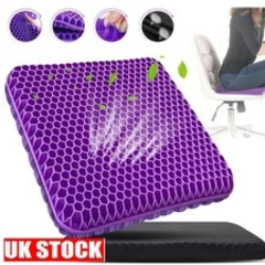 Double Thick Egg Seat Cushion Breathable Honeycomb Cushion for Office Chair Car
