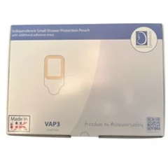 10 X Small Shower Protection Pouch To Cover Post Op Dressing 75mm X 115mm
