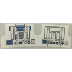 Vintage Star Wars - Replacement Sticker for R2-D2 (R2D2)