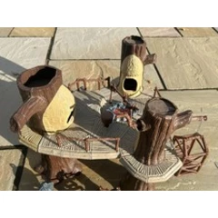 VINTAGE STAR WARS EWOK VILLAGE 3D REPLACEMENT PARTS NEW COLOUR