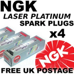 4x Genuine NGK Laser Platinum PZFR6R 5758 AUDI A3 1.4 TFSI 07