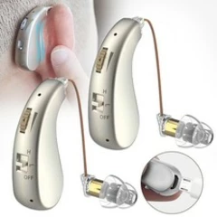 Digital Rechargeable Hearing Aid Adjustable Sound Voice Amplifier Volume Control