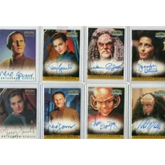 Star Trek DS9 Deep Space Nine Autograph & Costume Card Selection NM