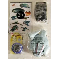 Vintage 1997 Set Of 4 Star Trek DS9 Dairy Queen premiums Deep Space 9