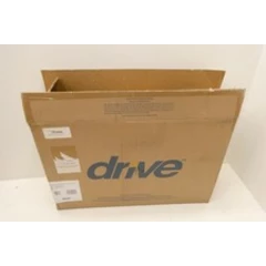 New Open Box Drive Deluxe Steel Drop-Arm Commode Padded Seat 11125PSKD-1
