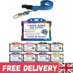 Hidden Disabilities For ADHD And Autism Hidden Disability Lanyard From Awareness