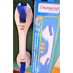 NEW - Homecraft Easybar Suction Cup Grab Rail Bar Bath Safety 350mm Boxed