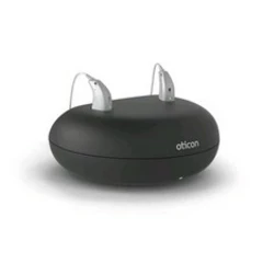 Oticon Charger 1.0 for Oticon More and OPN - New 1 year warranty. Damaged box