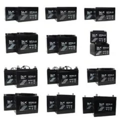 PAIR x 12v 10ah 12ah 15ah 17 22 33 36 40 50 55ah 75ah Mobility Scooter Batteries