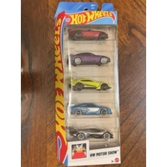 2026 Hot Wheels HW Motor Show 5 Pack Purple GT-R (R35) Aston F-type BB
