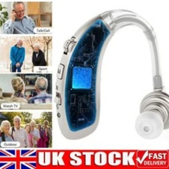 Rechargeable Digital Hearing Aid Severe Loss Ear Aid HIGH-POWER Tool Kit
