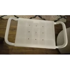 Strood Height Adjustable Shower Stool - Aidapt Mobility Aid, White. VGC.