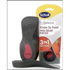 Scholl In-Balance Orthotics Knee to Heel 3 in 1 Insoles Large Uk Shoe Size 9-11