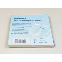 Waterproof Cast Cover for Shower – Reusable Foot Cast Protector for Adults