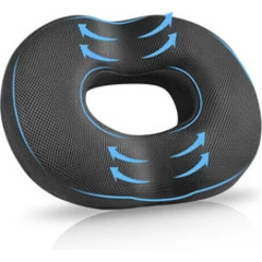 Donut Cushion for Hemorrhoids,Memory Foam Seat Cushion,Orthopedic Memory Foam Ri