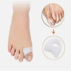 Toe Separator Soft Gel Bunion Spreader Corrector Big Toe Pain Relief Gel 1Pair