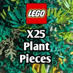 LEGO Plants & Trees Bundle x25 - Job Lot of Pieces - Genuine LEGO Parts