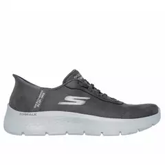 Skechers Women's Slip-ins: GO WALK Flex - Mali Sneaker in Charcoal, Size 6 | Textile/Synthetic, Vegan