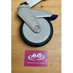 Aquatec Ocean XL etc Shower Chairs 125mm Non Brake Caster / Castor 12mm Stud