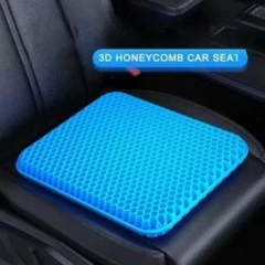 Universal Cooling Gel Car Seat Cushion - Breathable Honeycomb Pad, Ergonomic✯✯✯