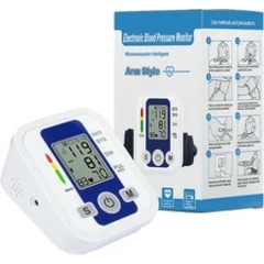 Accurate Upper Arm Blood Pressure Machine for Home Use - Voice Broadcast BP