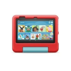 Amazon Fire 7 Kids Tablet 7 inch Display Ages 3–7 16GB Red 2022