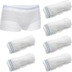 6 Pack Incontinence Net Knickers Medium Fix Incontinence Fixing Pants Net Pants