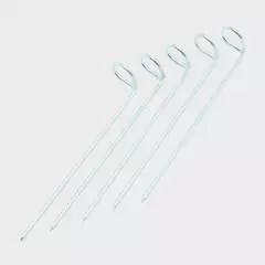 Hi-Gear Groundsheet Pegs, Silver - One Size